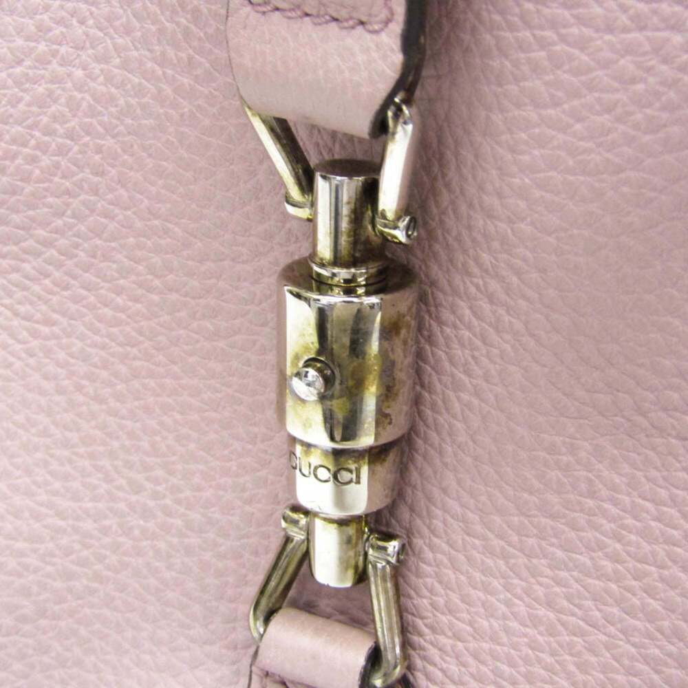 GUCCI Authentic Pink Leather Jackie Shoulder Bag - Picture 7 of 16
